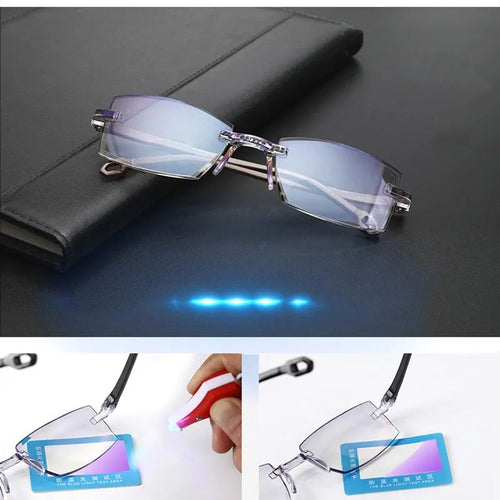 Meridian ClearView Blue Light Reading Glasses — 2 Pack