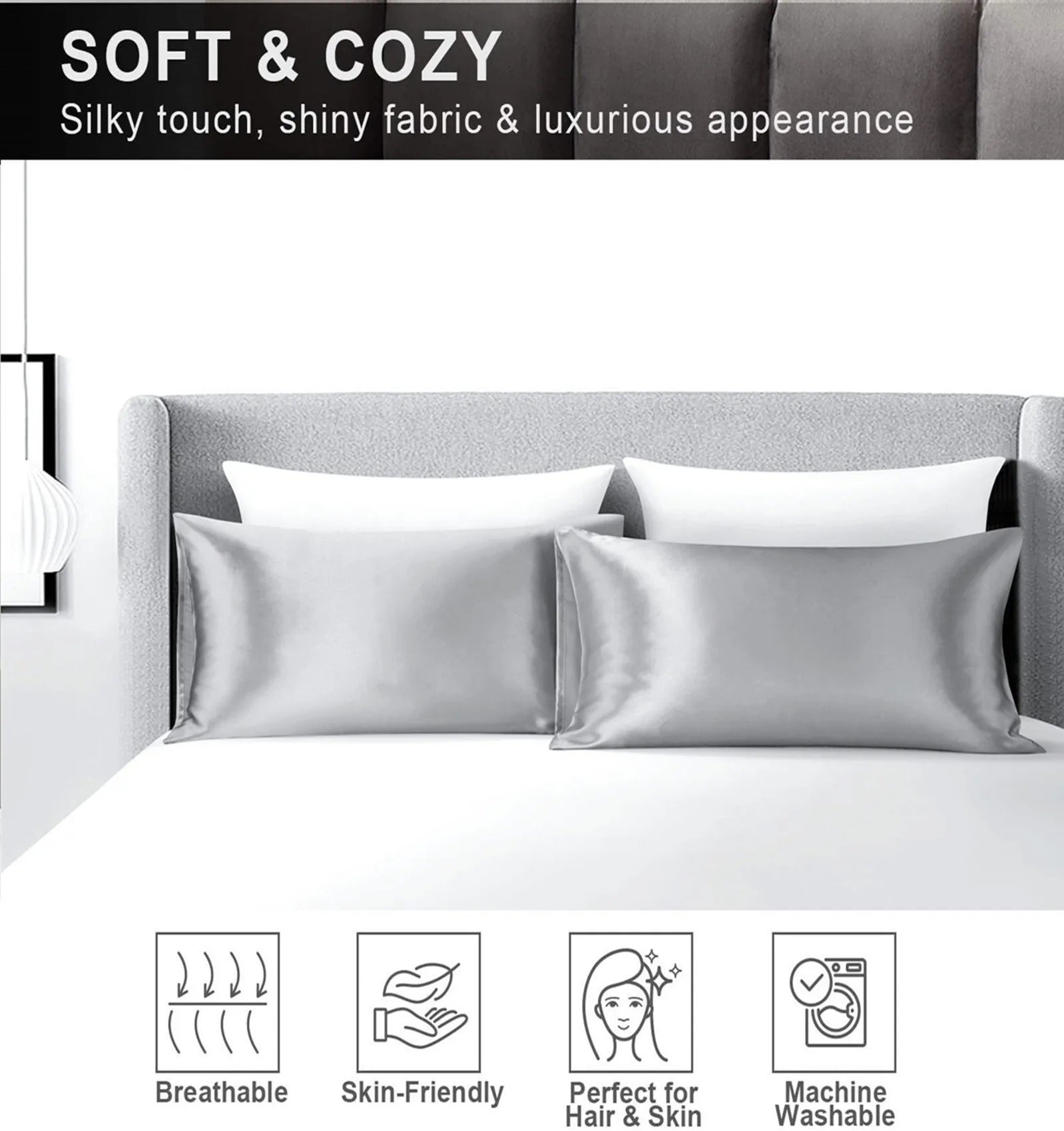 Meridian SilkRest Mulberry Silk Pillowcase