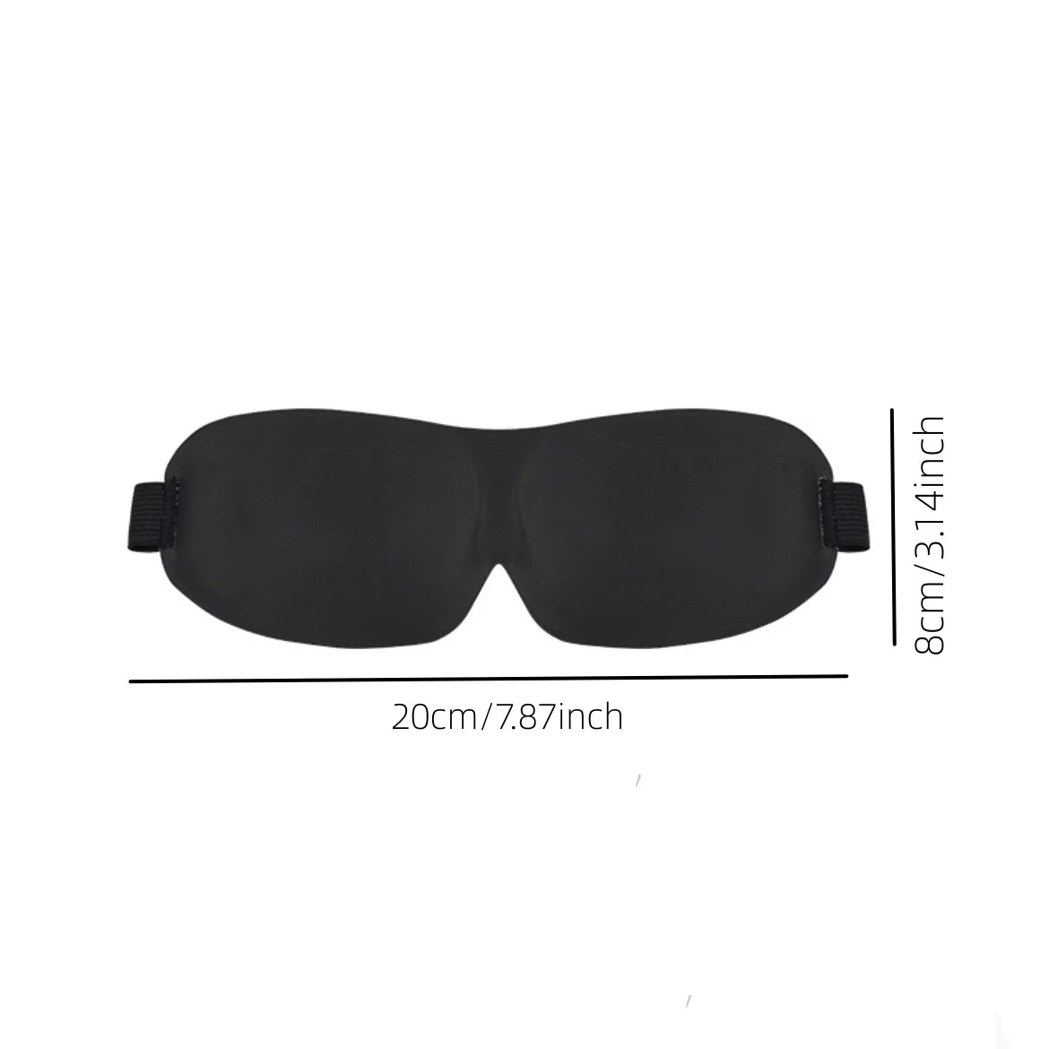Meridian NightVeil 3D Contoured Sleep Mask