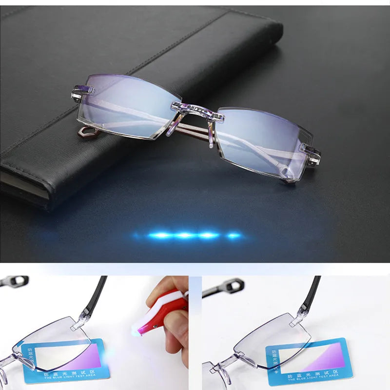 Meridian ClearView Blue Light Reading Glasses — 2 Pack